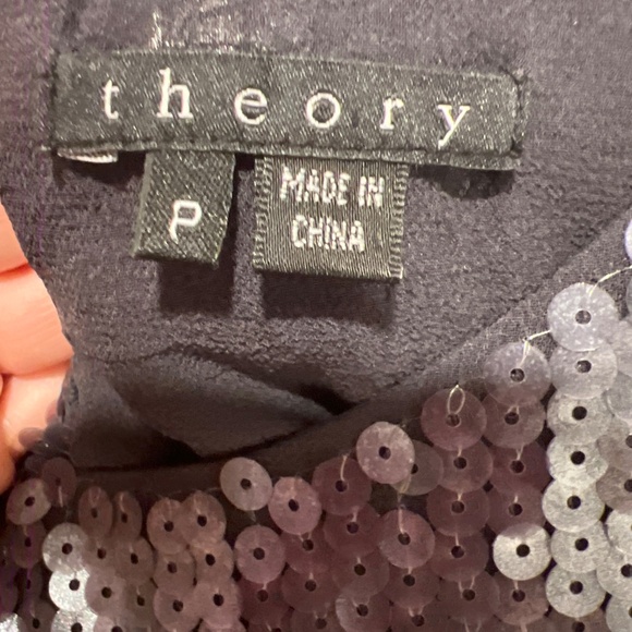 Theory sleeveless sequin top - Picture 3 of 3